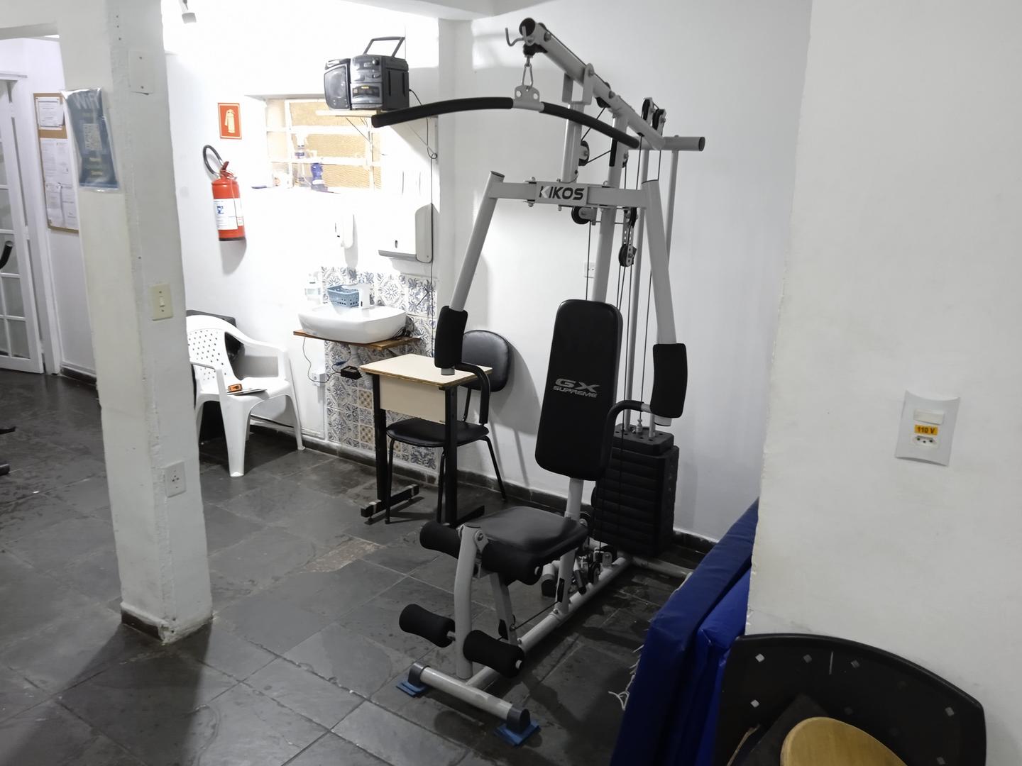 Aparelho de musculação GX Supreme GX supreme em Aço / Couro Ecológico Cinza