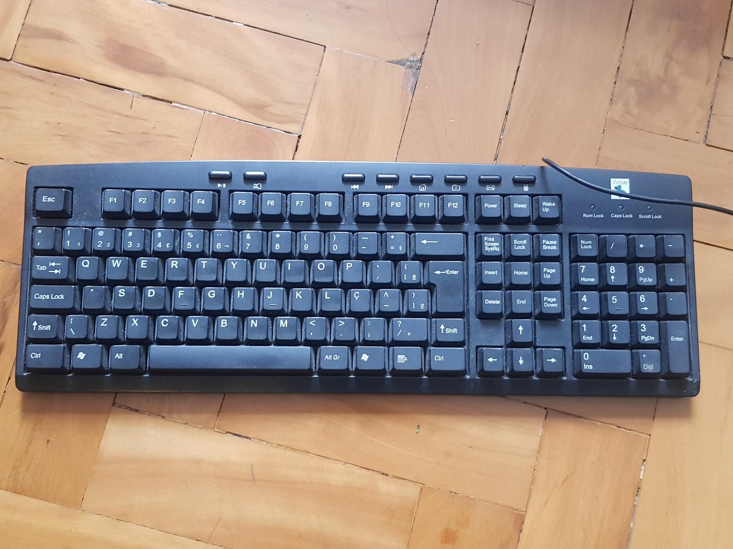 Teclado  Preto