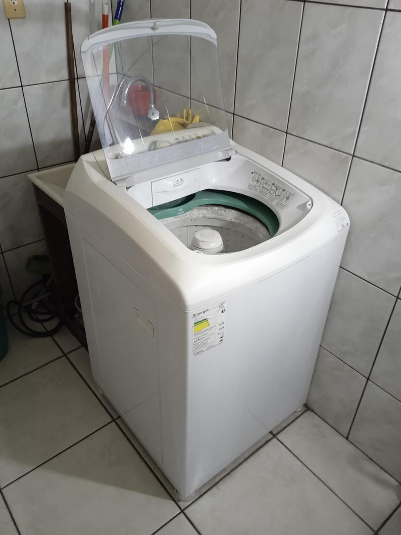 Máquina de lavar roupas 10 Kg Consul CWC10ABANA40 em Aço Branco 100 cm x 60 cm x 68 cm