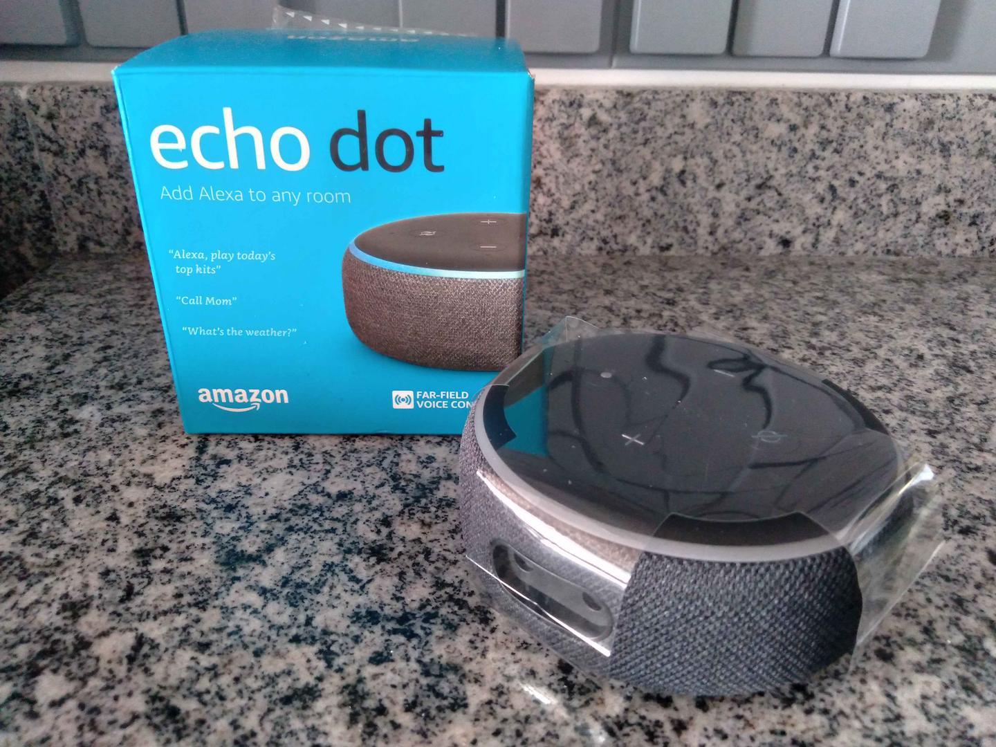 Echo dot Alexa Amazon Preto