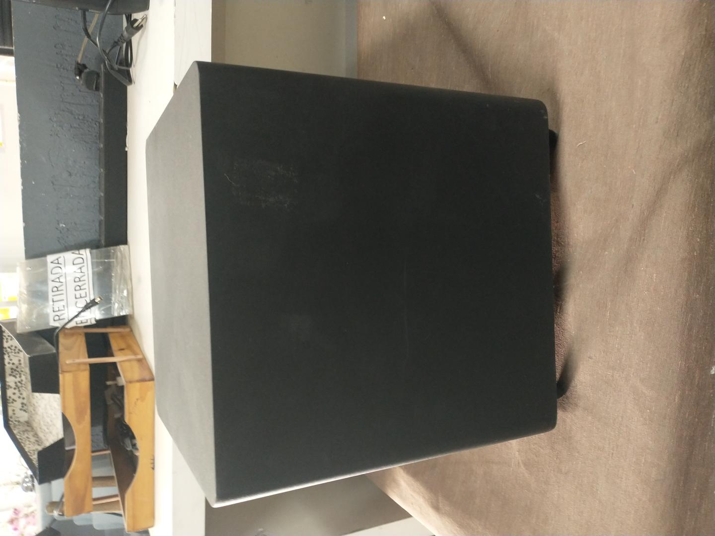 Caixa de som Subwoofer  Polkaudio TL1600 Preto