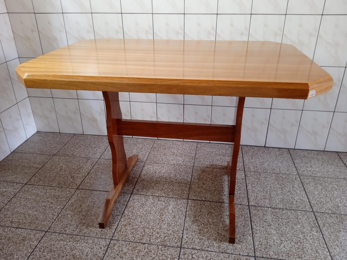 Mesa de jantar Mean Móveis em Madeira Marrom 80 cm x 180 cm x 80 cm