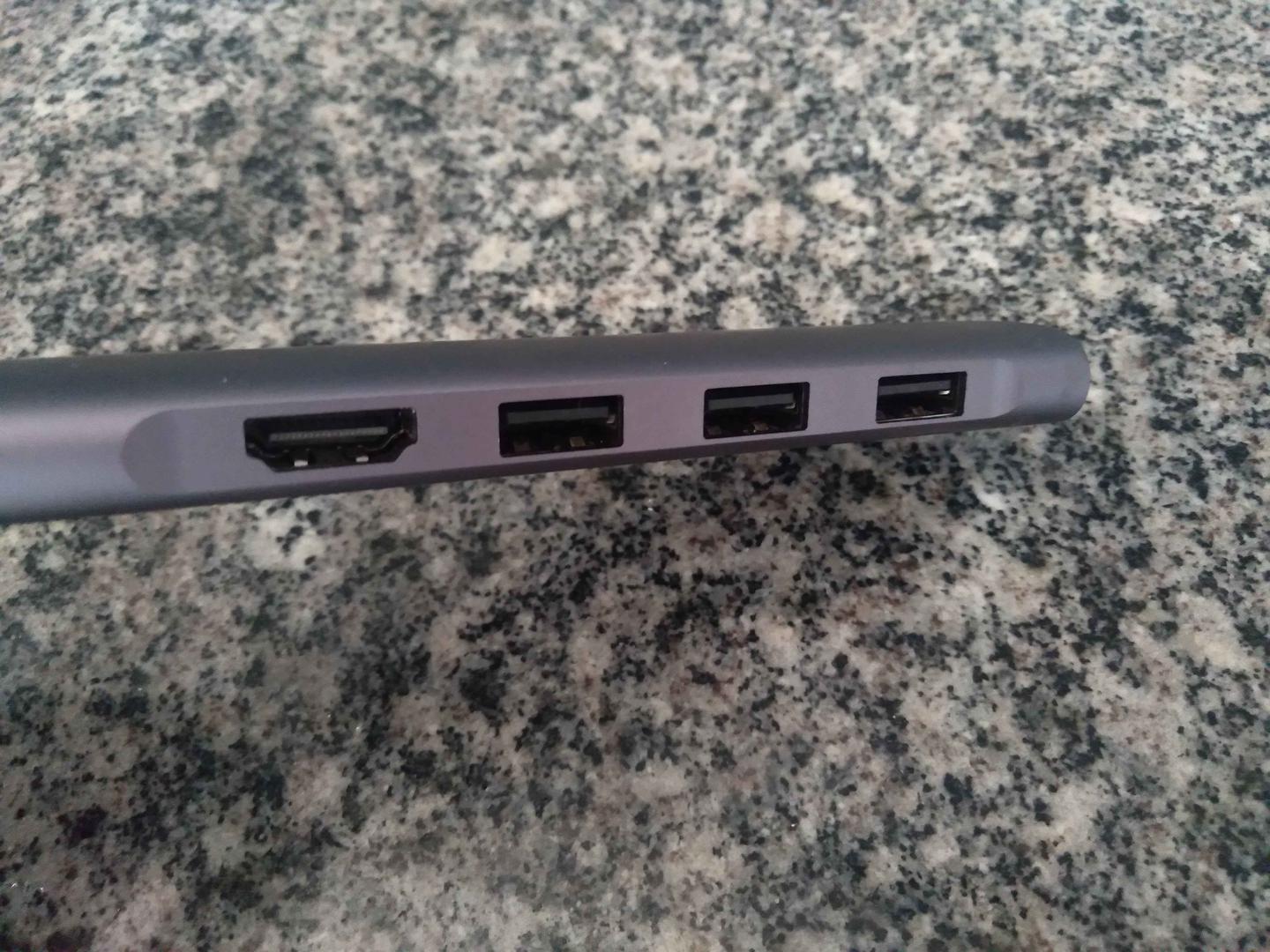 Adaptador de notebook tipo C UGREEN Cinza