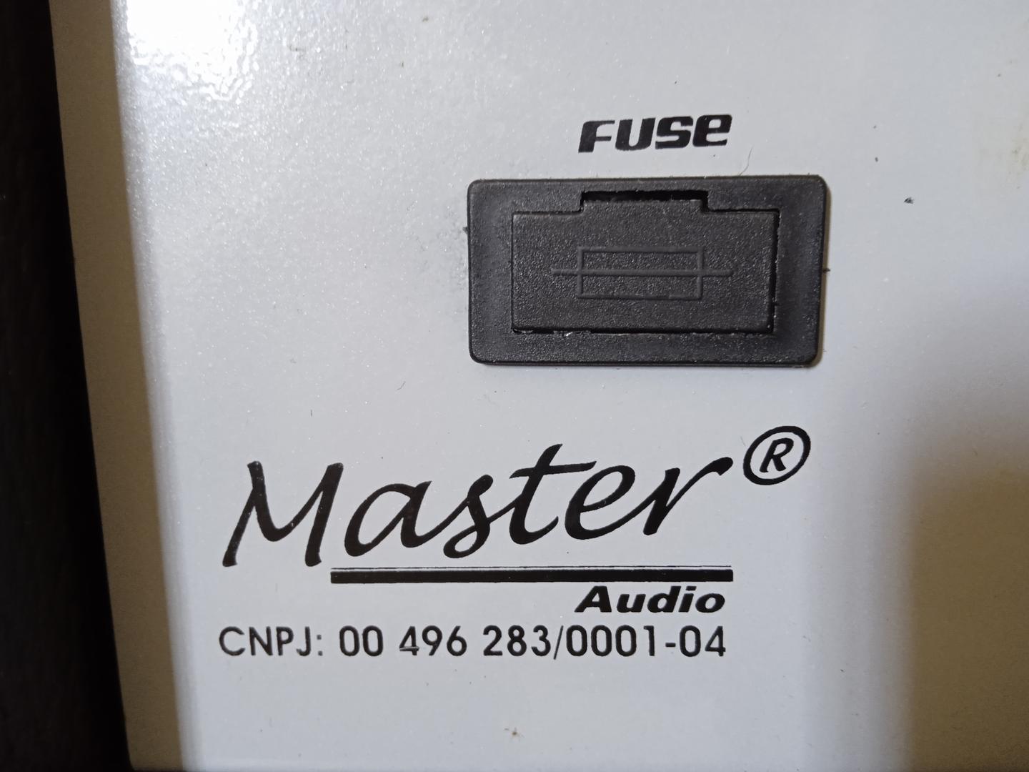 Caixa amplificadora Master Mu 200 Preto