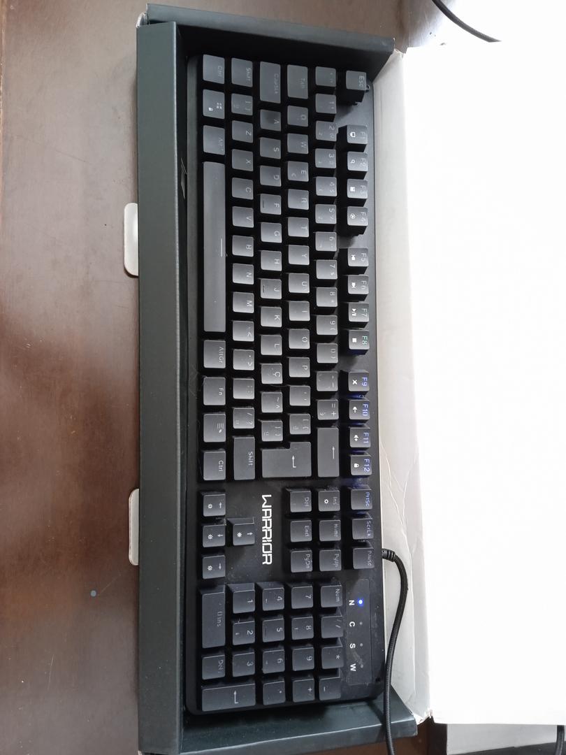 Teclado Mecânico Warrior Swith Blue