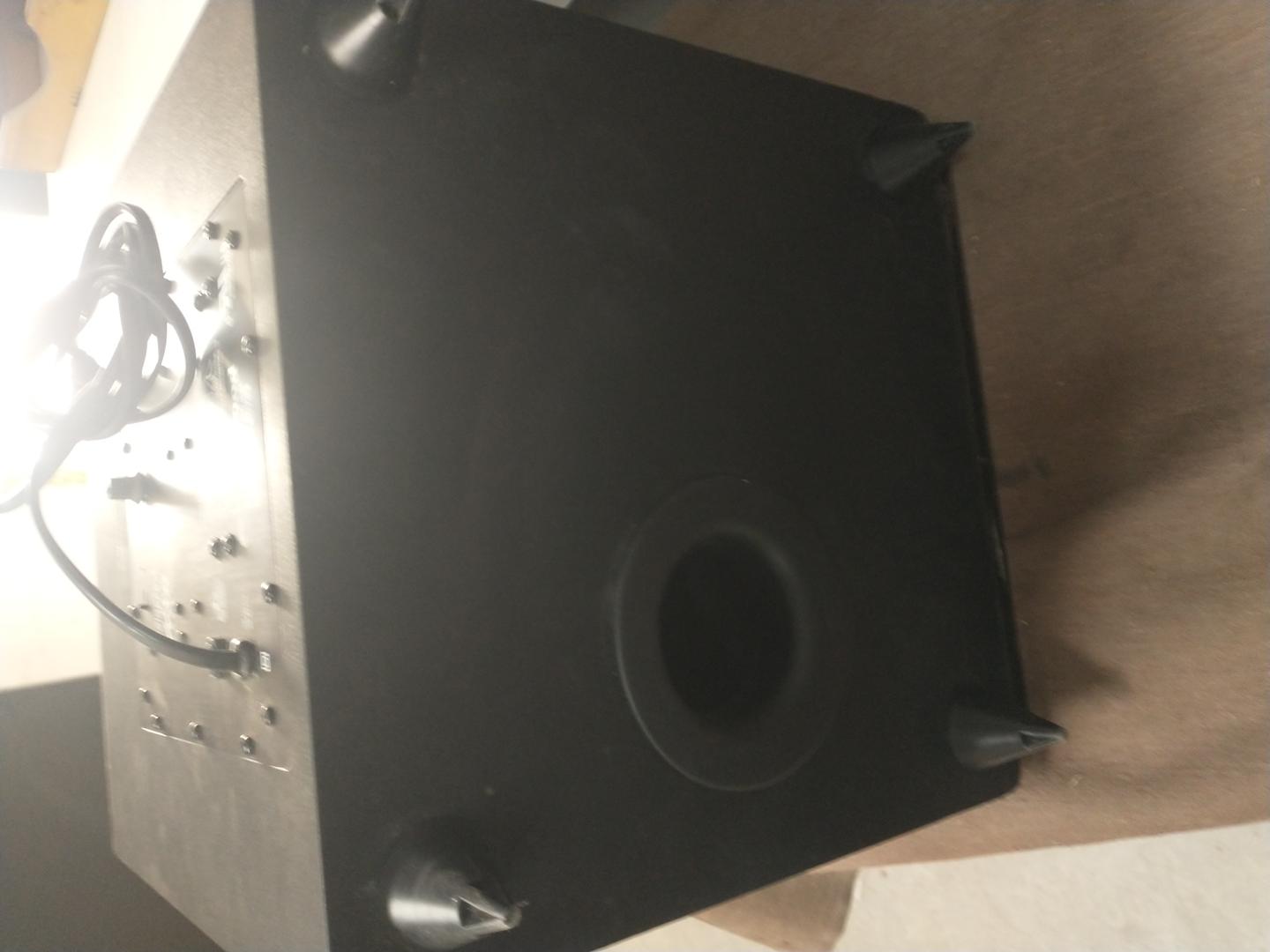 Caixa de som Subwoofer Sherwood SWH672 Preto