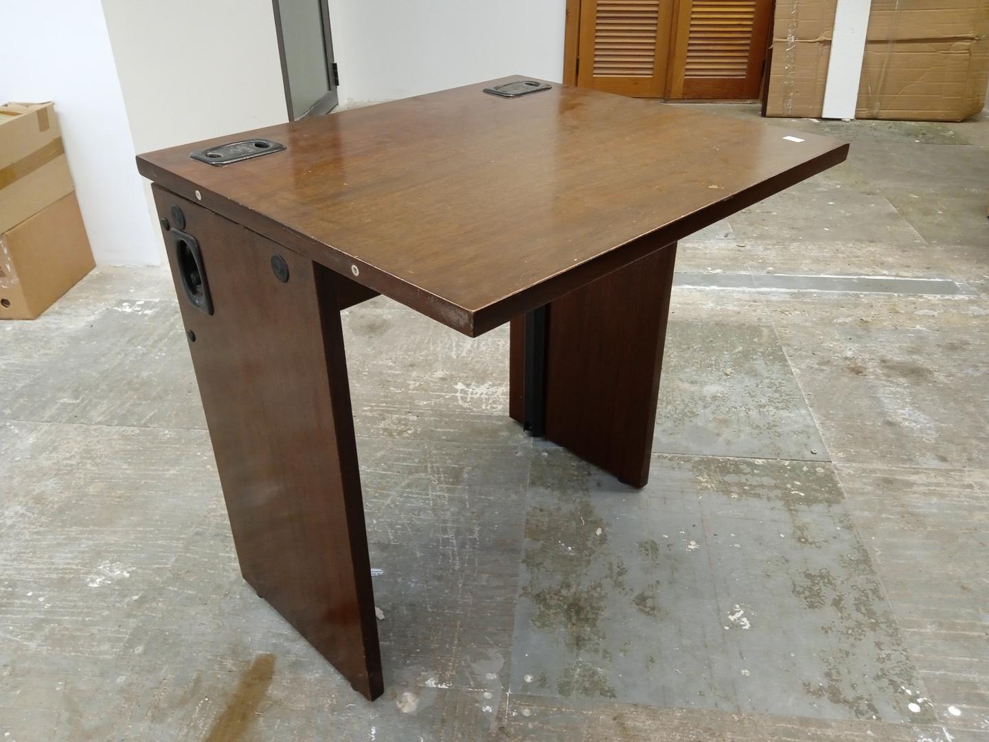 Mesa de escritório em Madeira Marrom 72 cm x 69 cm x 60 cm