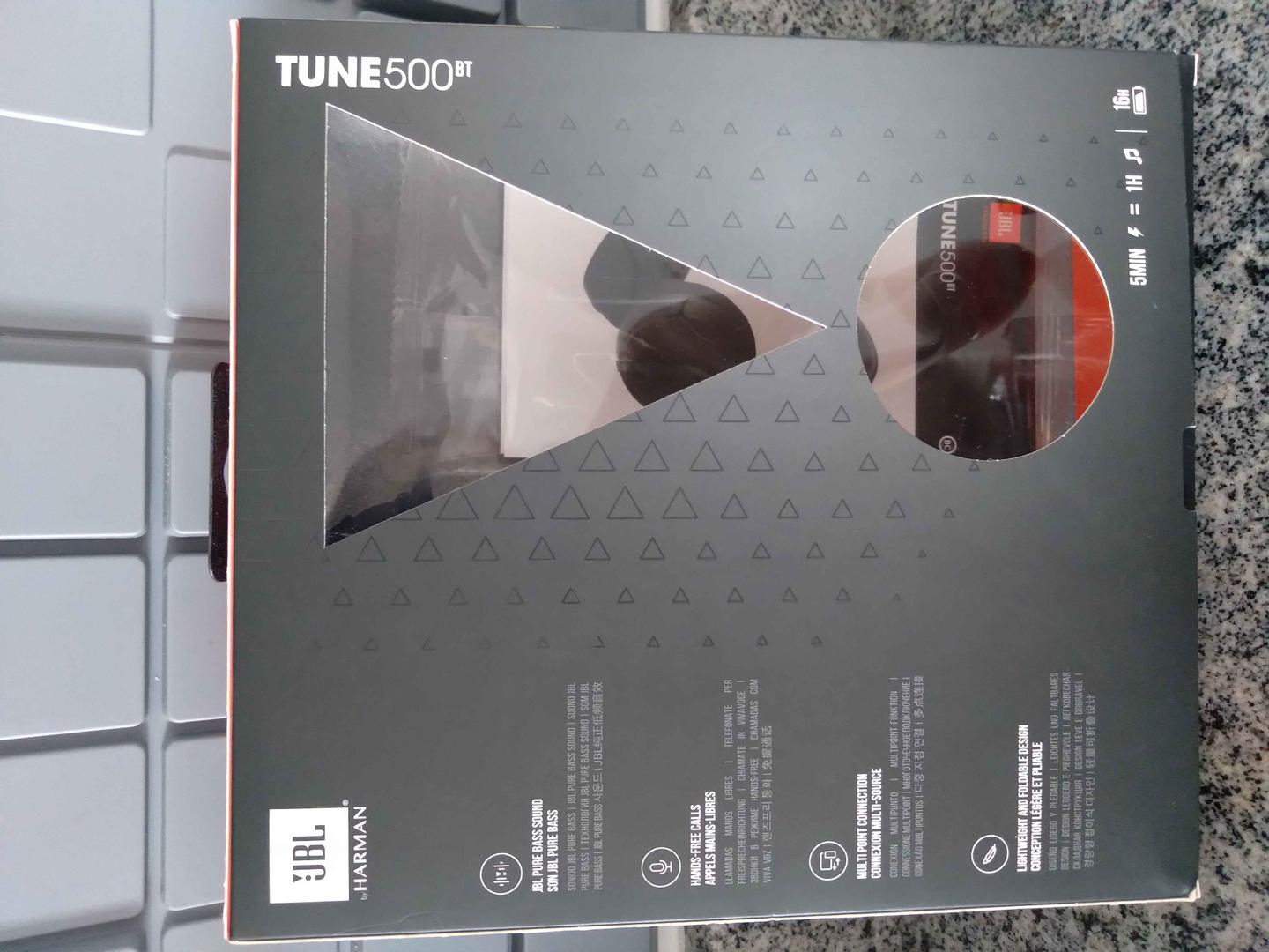 Fone Bluetooth  JBL Tune500bt Preto