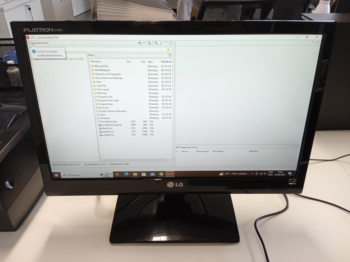 Monitor 19" polegadas LG FLATRON E1941SX