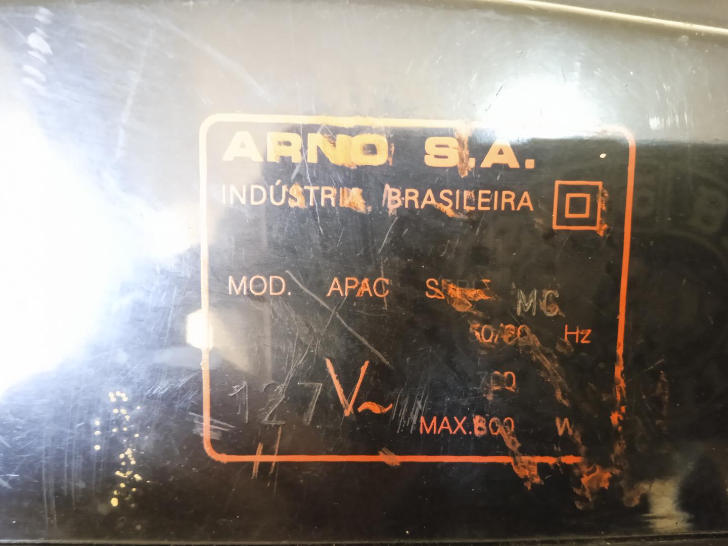 Aspirador de pó Arno APAC em Plástico Preto 23 cm x 20 cm x 43 cm