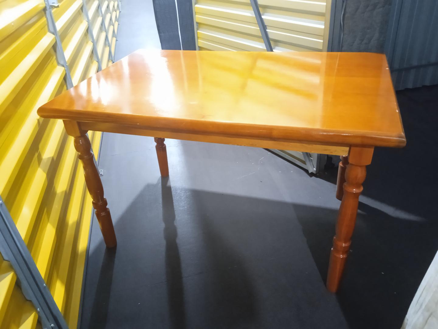 Mesa de jantar em Madeira Marrom 78 cm x 125 cm x 80 cm