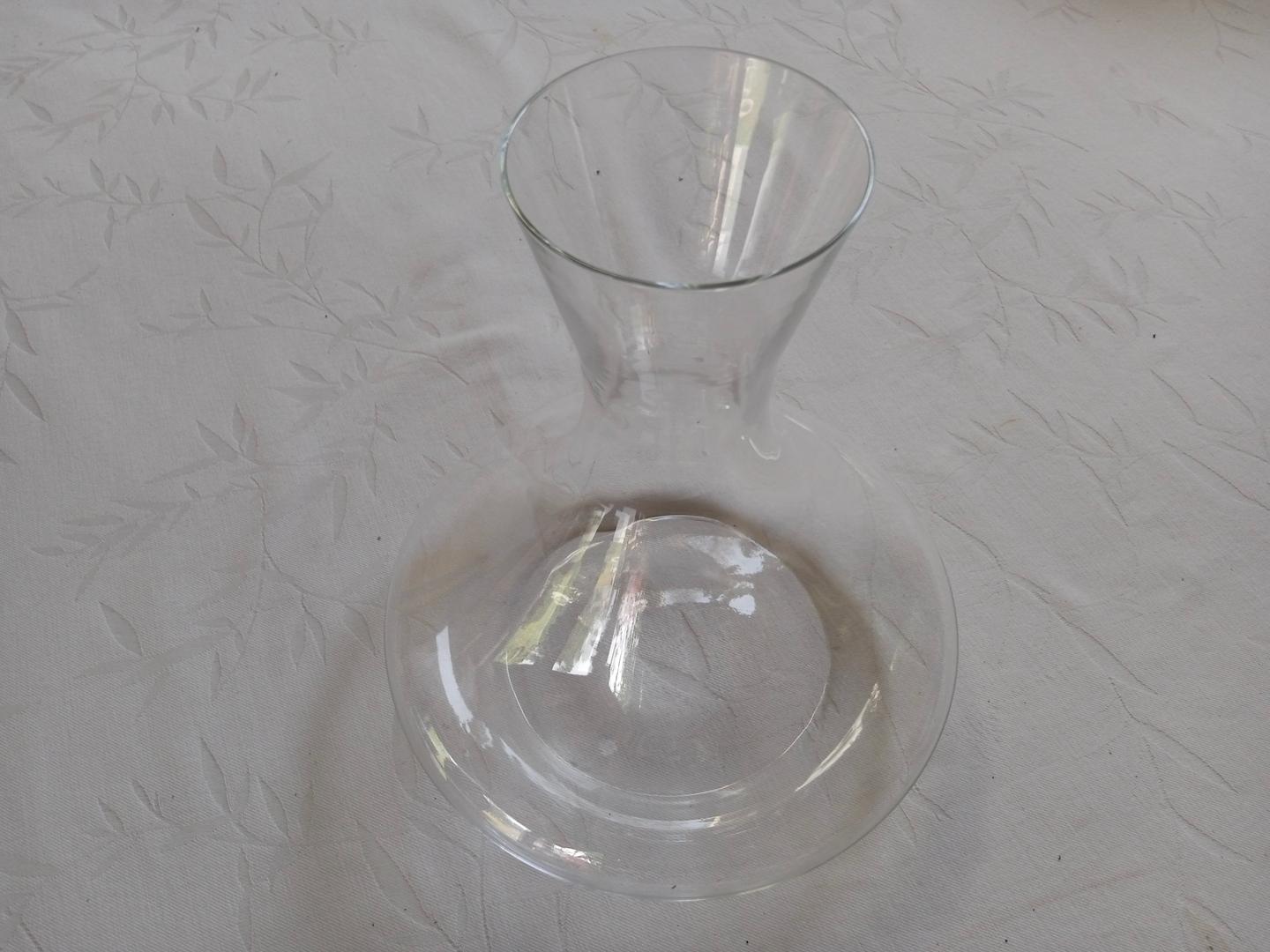 Jarra p/ vinho/Decanter Aerador  em Vidro Transparente 20 cm x 20 cm x 20 cm