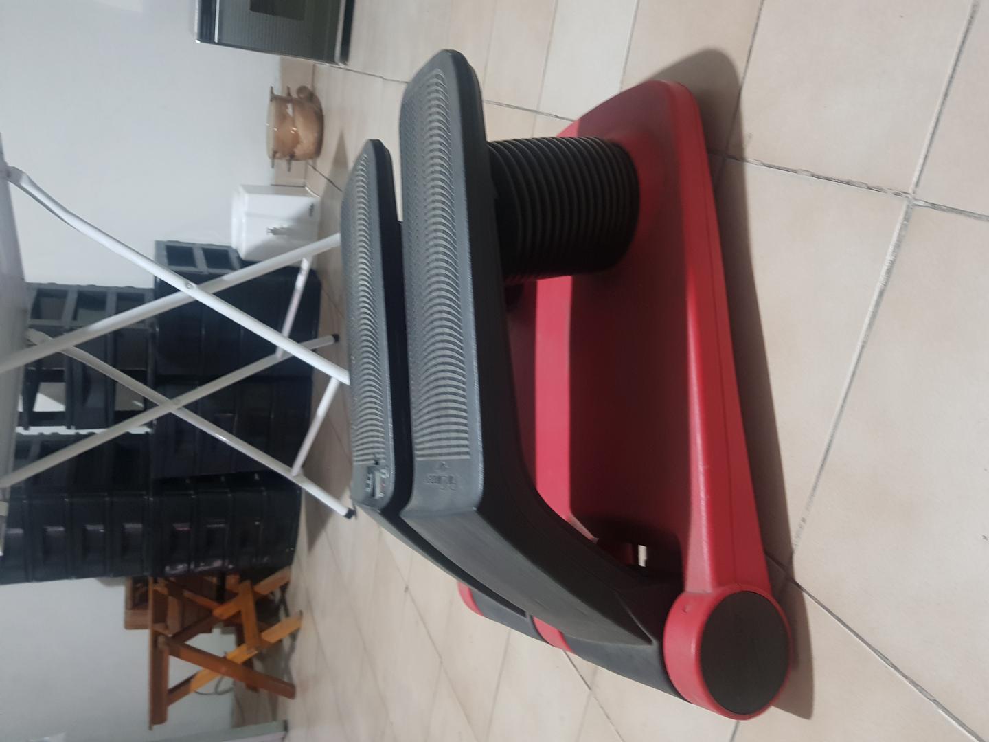 Aparelho de ginástica Air Climber em Plástico Preto 27 cm x 42 cm x 54 cm