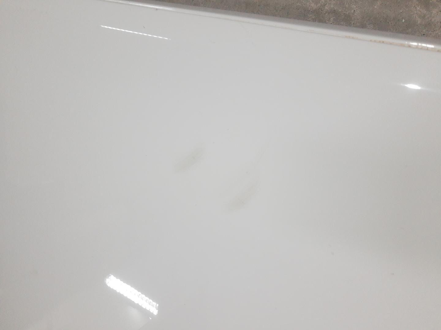 Mesa de centro em Madeira / Vidro Branco 37 cm x 178 cm x 115 cm