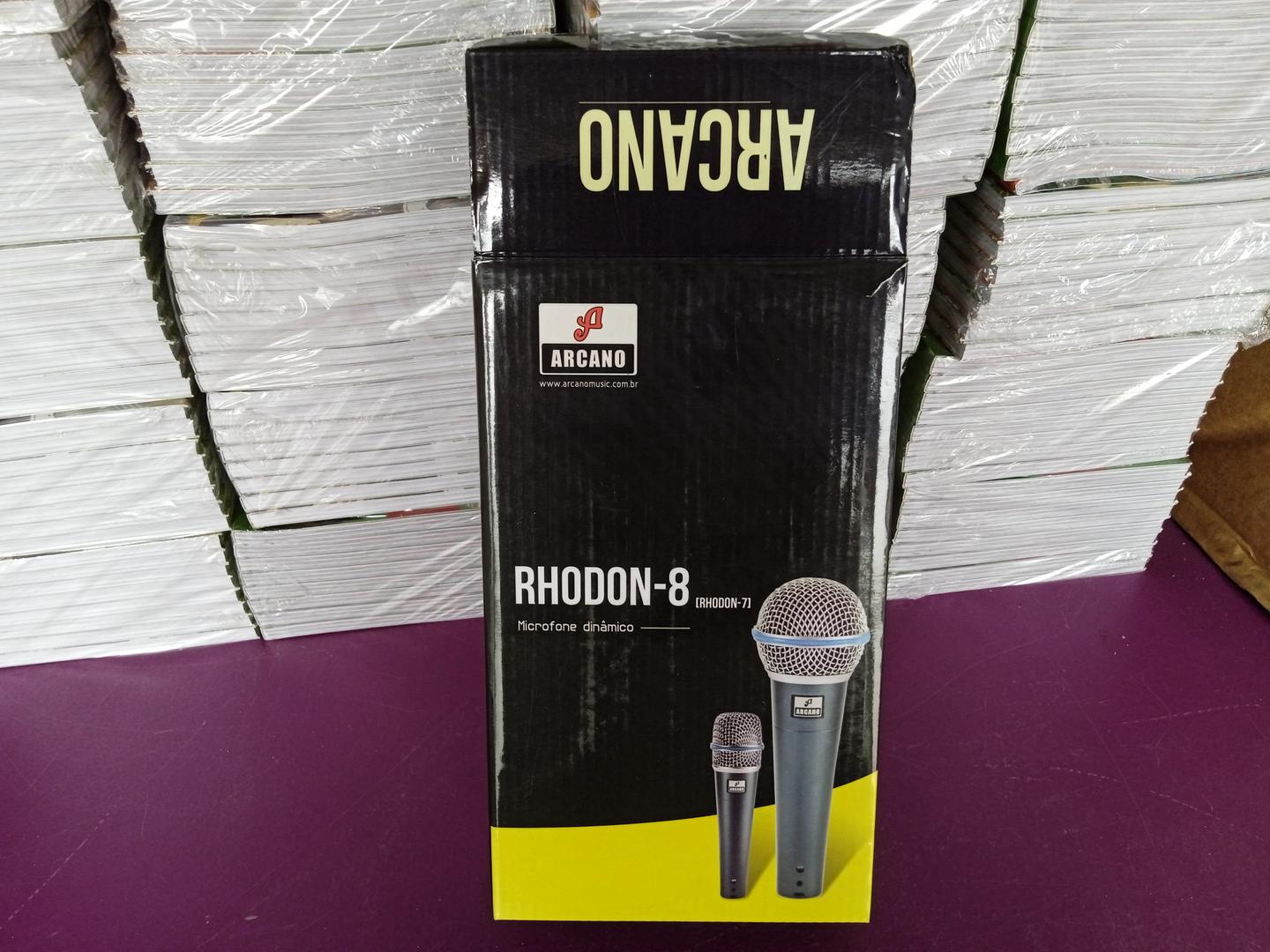 Microfone Arcano Rhodon-8 Preto