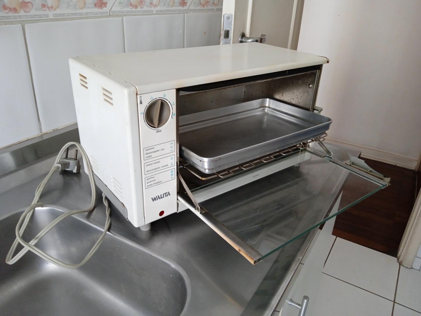 Forno Elétrico Walita HD4480 em Metal Branco 23 cm x 41 cm x 22 cm