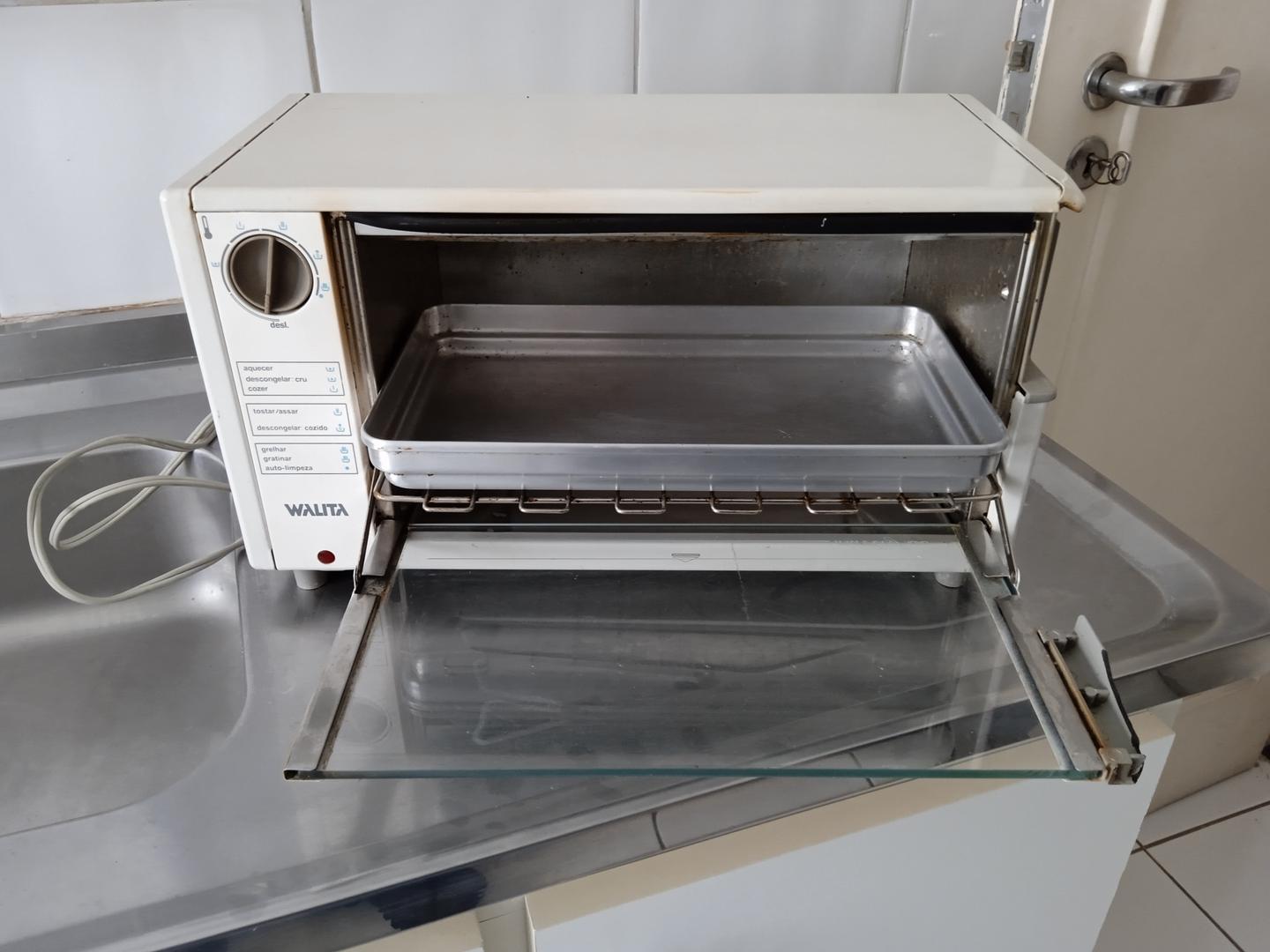 Forno Elétrico Walita HD4480 em Metal Branco 23 cm x 41 cm x 22 cm