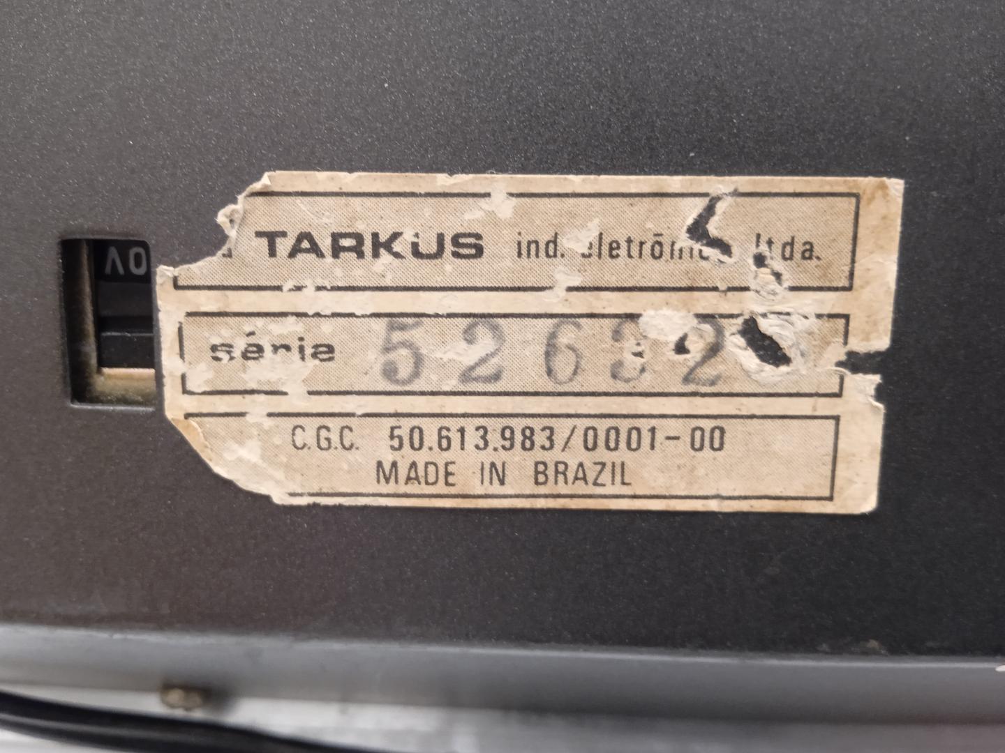 Equalizador de som Tarkus AP-1 Cinza