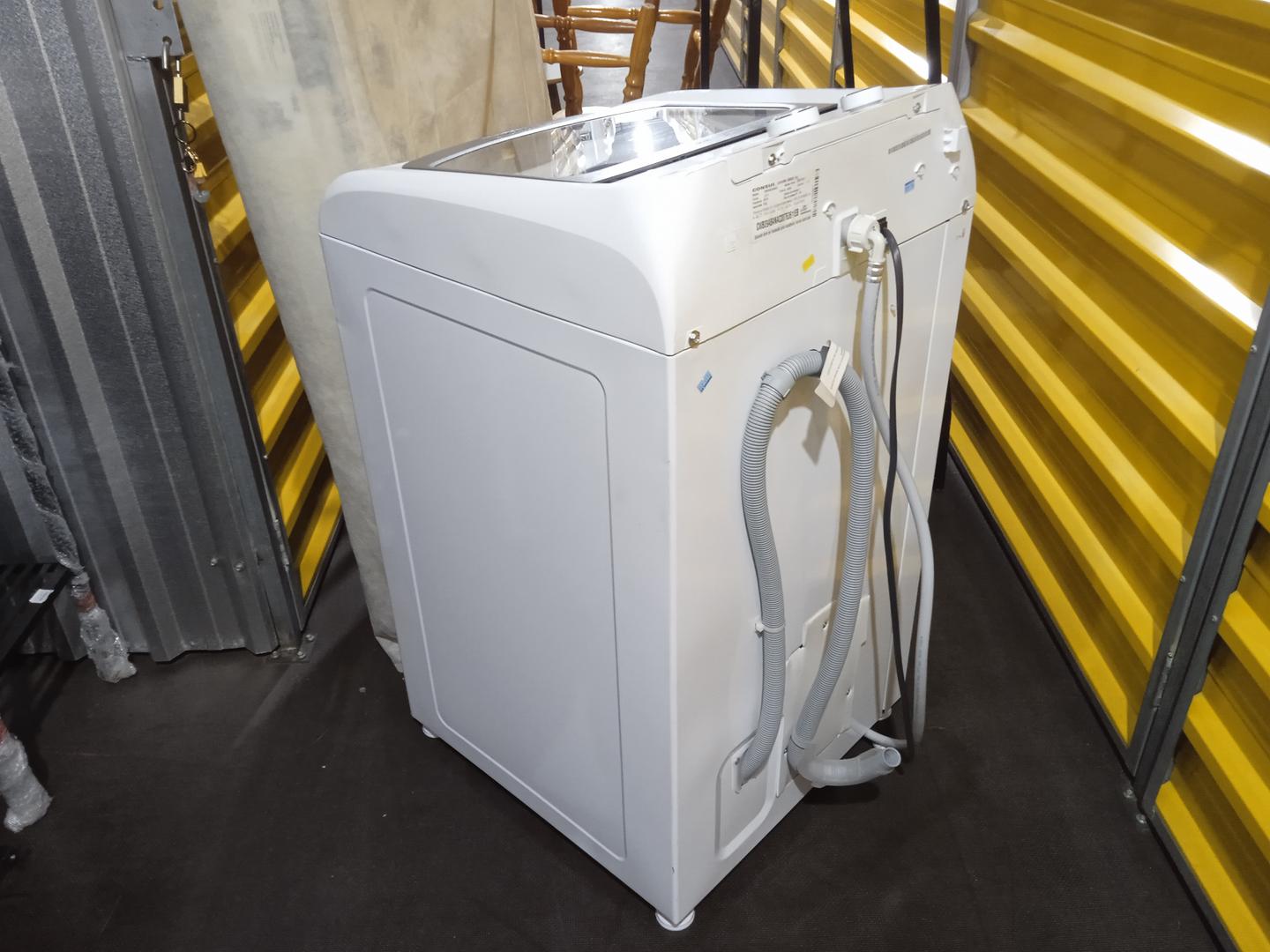 Máquina de lavar roupas 9 kg Consul CWB09ABANA00 em Aço / Plástico Branco