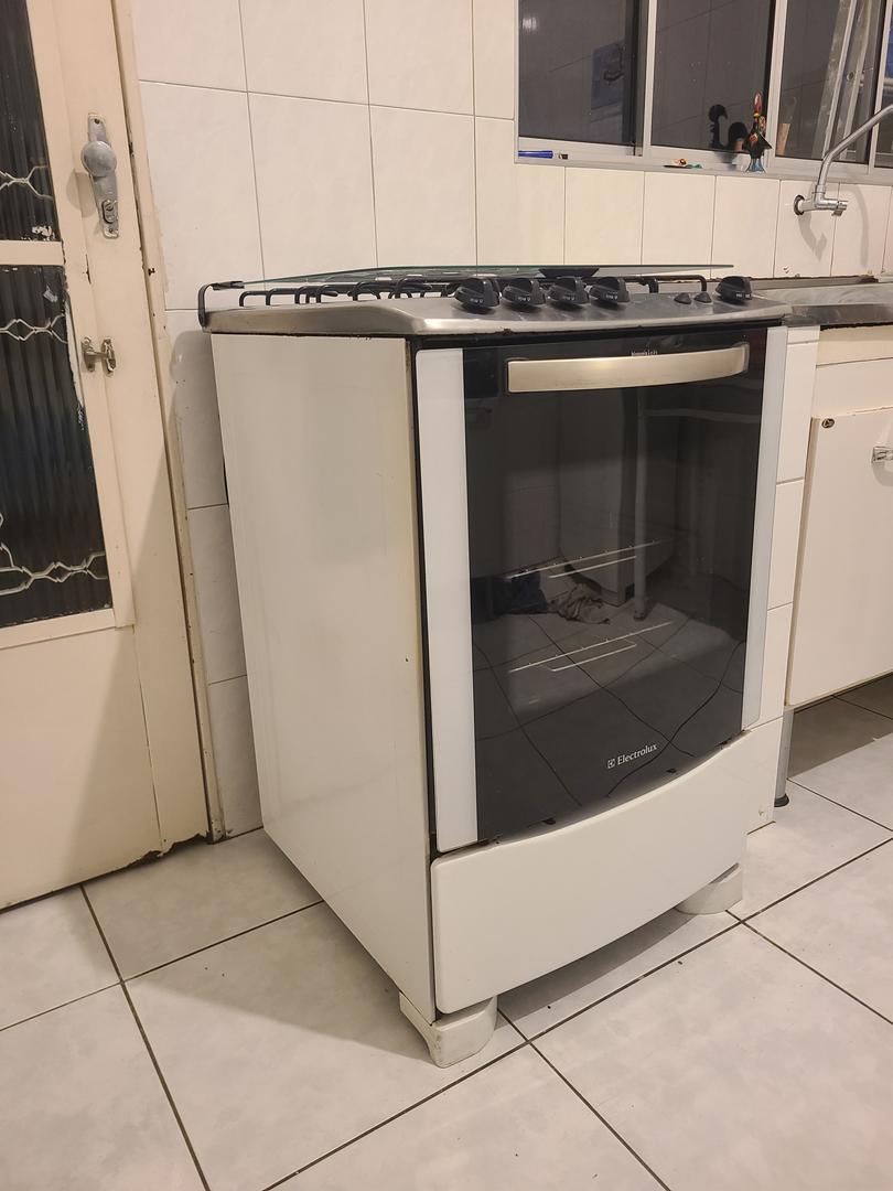 Fogão c/ 4 bocas Electrolux 56 SEQ em Aço Cinza 93 cm x 56 cm x 66 cm