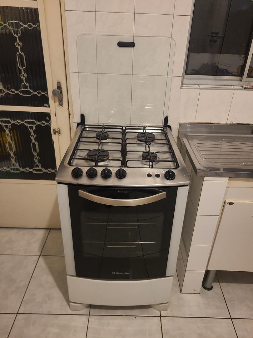 Fogão c/ 4 bocas Electrolux 56 SEQ em Aço Cinza 93 cm x 56 cm x 66 cm