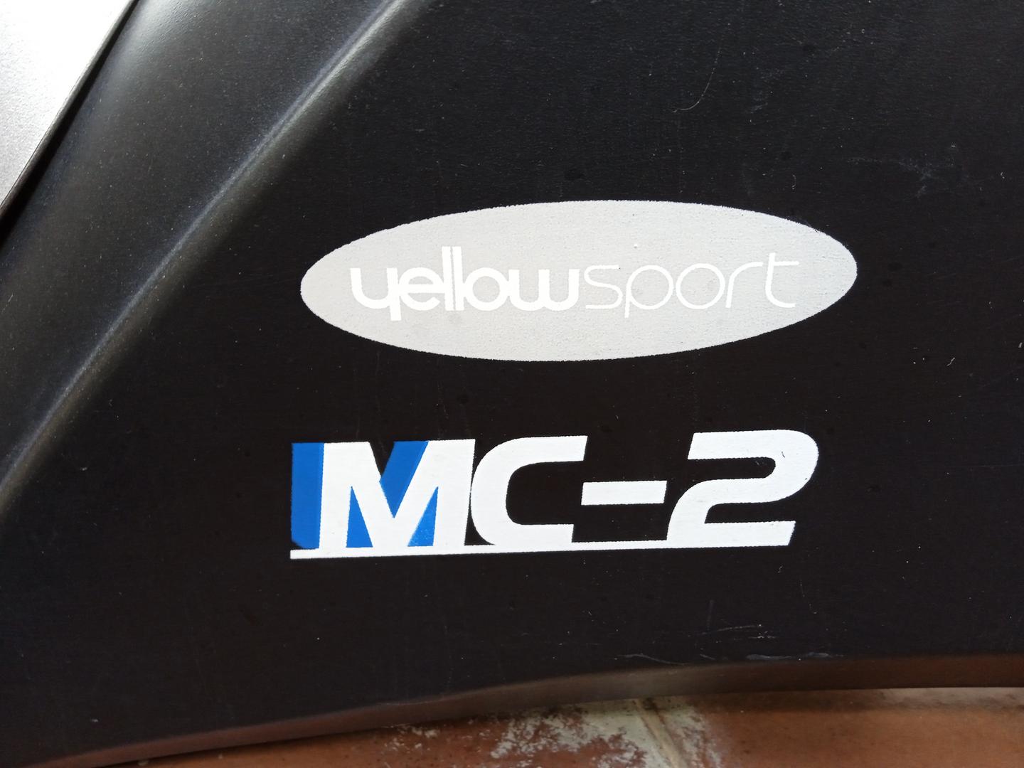 Bicicleta ergométrica Yellow sport MC-2 em Aço Cinza 130 cm x 52 cm x 110 cm