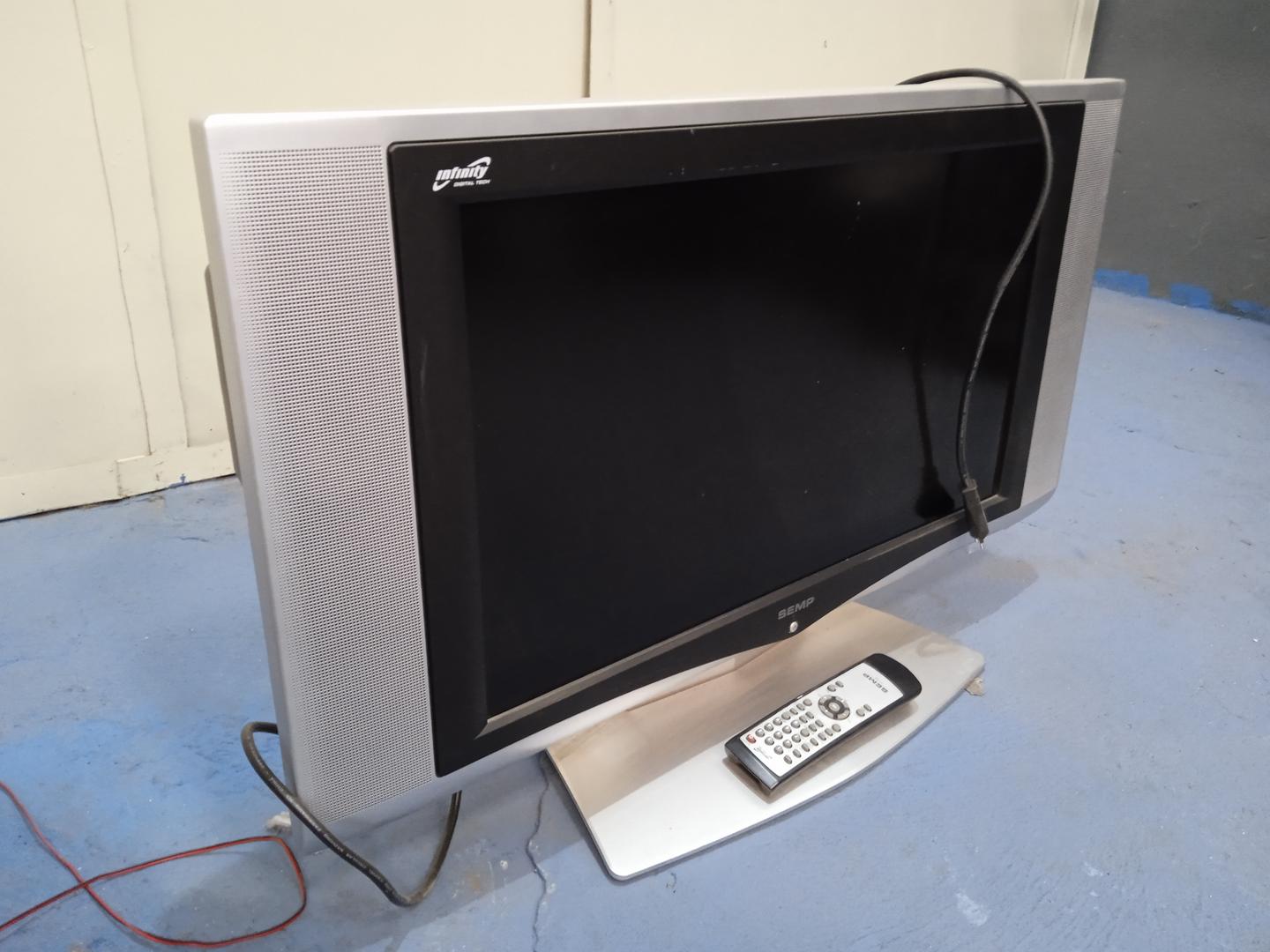 Televisão LCD 26" polegadas SempToshiba LC2610W Cinza