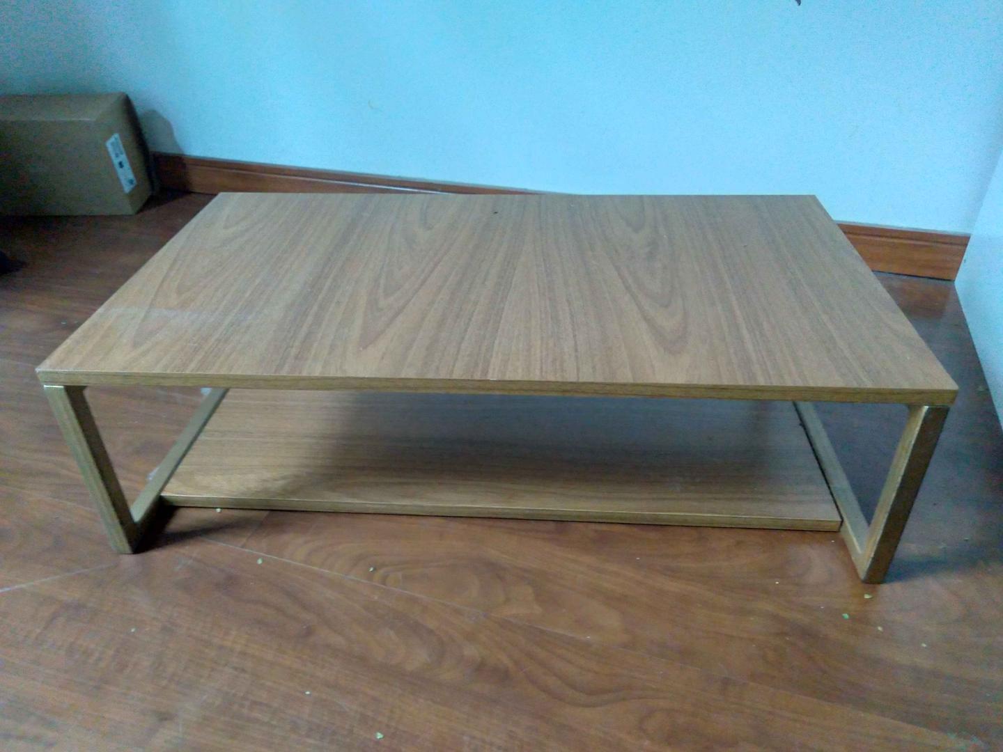 Mesa de Centro em MDF Marrom 22 cm x 73 cm x 40 cm