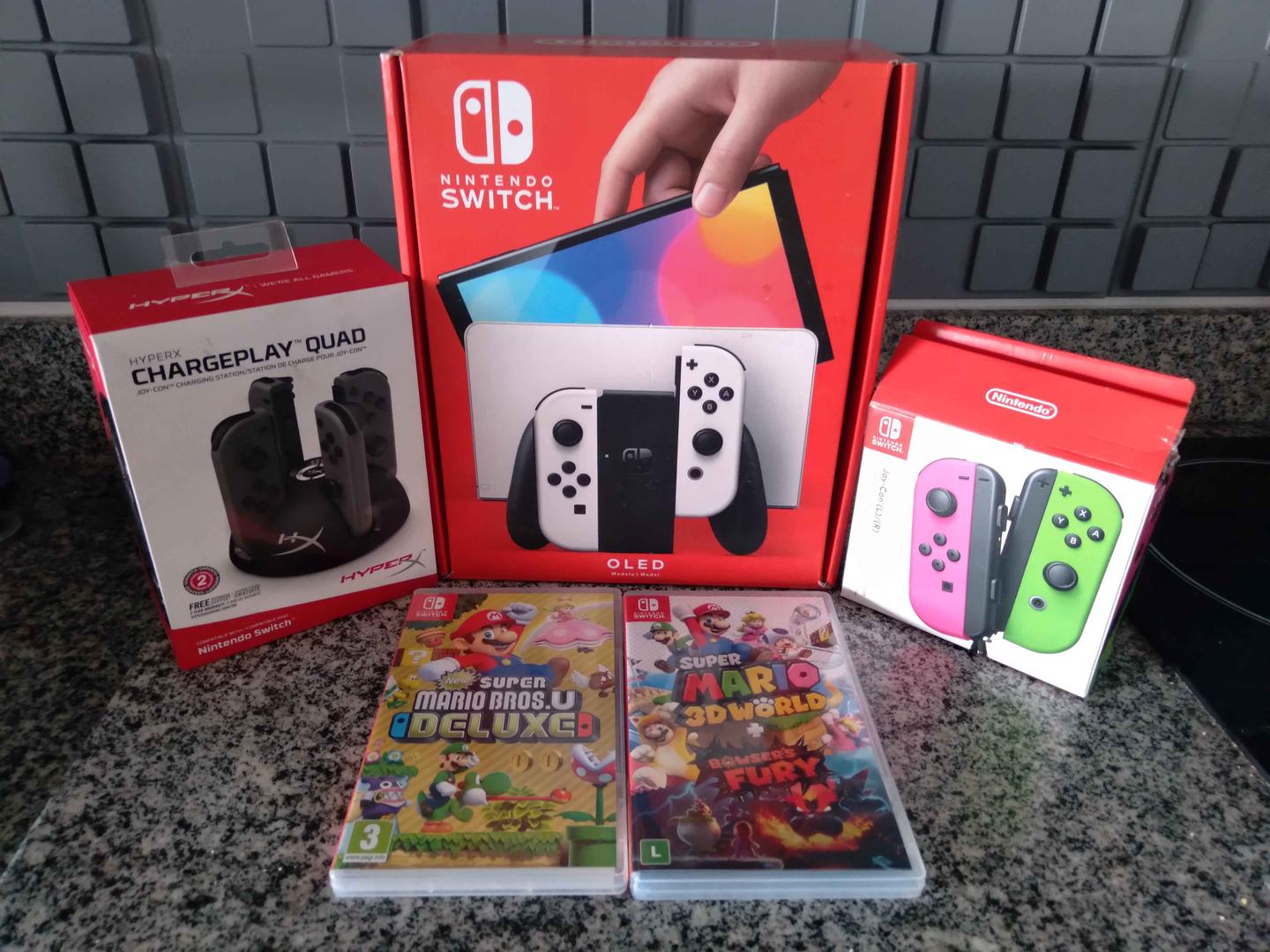 Nintendo Switch Completo Nintendo Branco