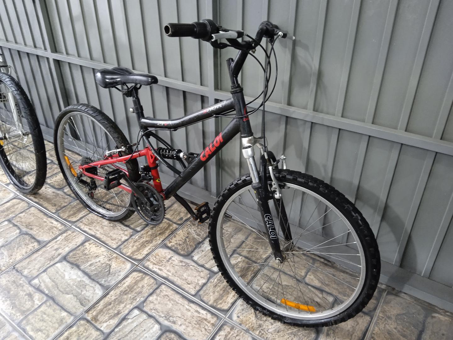 Bicicleta Caloi 21 V Shok em Aço Preto 96 cm x 160 cm x 25 cm