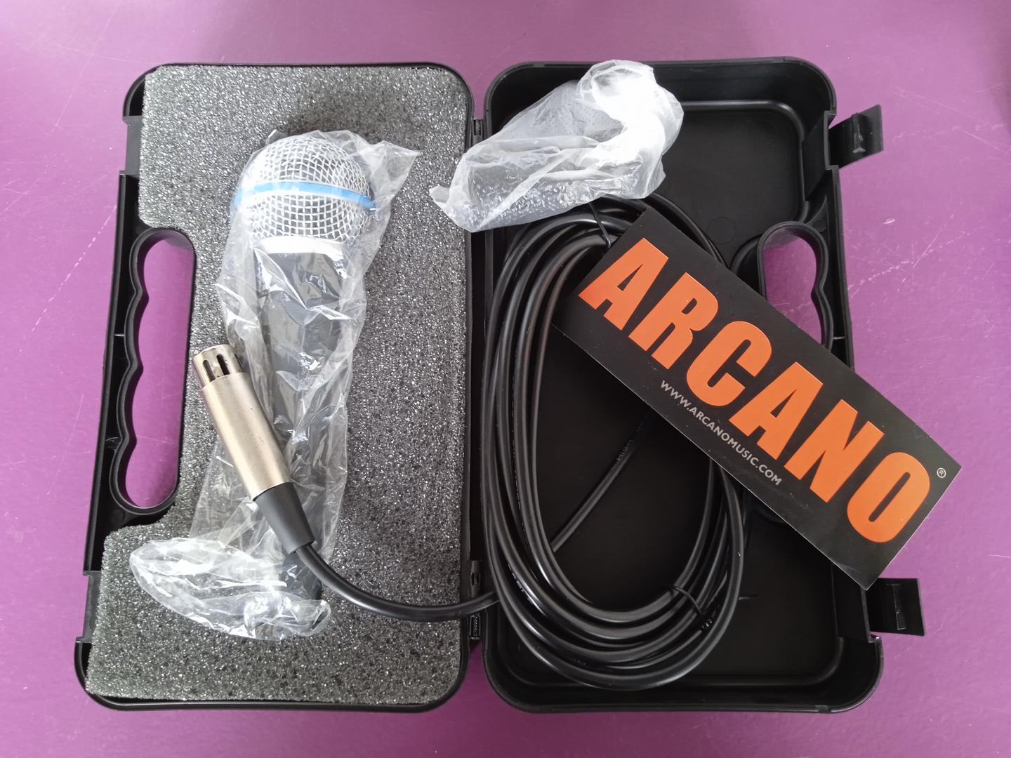 Microfone Arcano Alberflex Rhodon-8B Preto