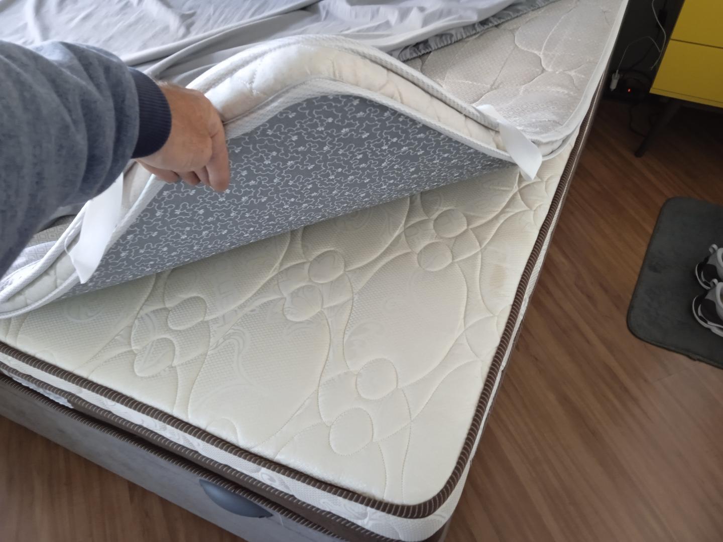 Colchão de casal padrão Comfort prime Propedic em Tecido Bege 24 cm x 138 cm x 188 cm